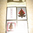 7 luxury gift tags (opened)