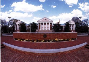UMD Administration Building postcard