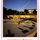 UMD Sundial on the Mall postcard