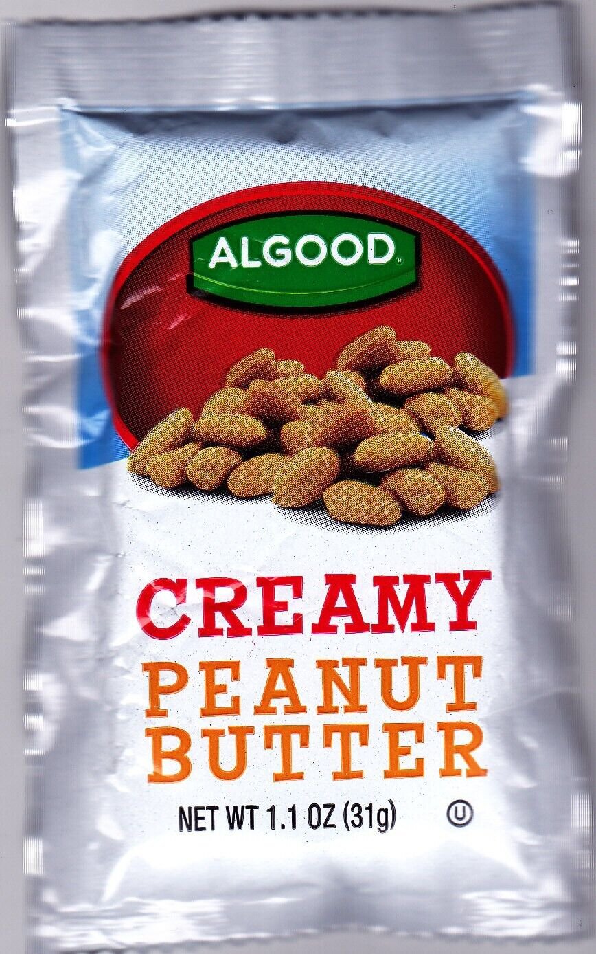 14 Ct. Algood Creamy Peanut Butter Squeeze packets, 1.1 Oz
