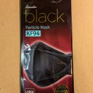 LG Airwasher KF94 BLACK Korean Face Mask Made in Korea Respirator - size: Large LG Airwasher KF94 BLACK Korean Face Mask Made in Korea Respirator - size: Large