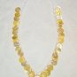 "Lemon Meringue" Button Necklace