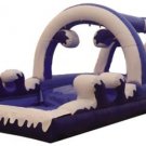 bouncer with water slide