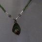 Lady Bug Necklace and Earing Set