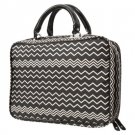 Missoni for Target Weekender black white zig zag Bag Carry On Case make-up tote