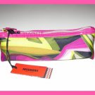 MISSONI for Target Purple Floral makeup case bag pencil pouch cosmetic clutch