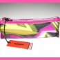 MISSONI for Target Purple Floral makeup case bag pencil pouch cosmetic clutch