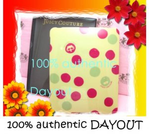 JUICY COUTURE Polka Dot IPAD HARD COVER CASE Creme