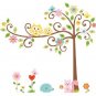 RoomMates RMK1439SLM Scroll Tree Peel & Stick Wall Decal MegaPack