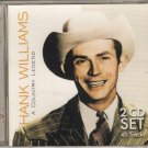 HANK WILLIAMS - A Country Legend 2 CD set 2008