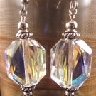 Swarovski Crystal 28x21mm Faceted Earring