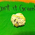 Plarn - White Mini (yellow specks)