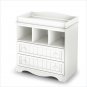 Andover Changing Table in White Finish