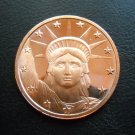 2011 AMERICAN LADY LIBERTY 1oz AVDP .999 fine COPPER Coin