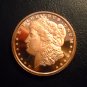 2011 MORGAN 1oz AVDP  .999 fine COPPER Coin