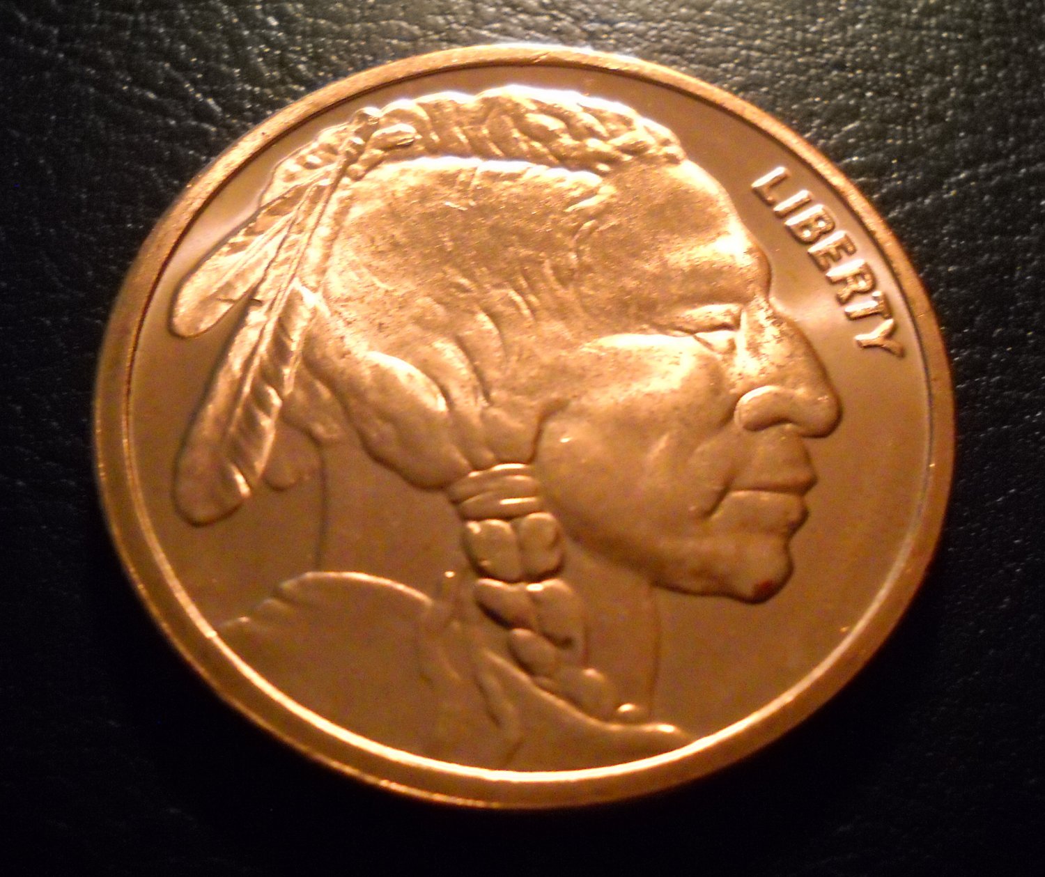 999 fine copper coin