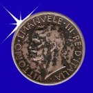 ITALIJA 5 L 1929 Vittorio EMANVELE-SILVER