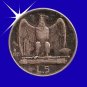ITALIJA 5 L 1929 Vittorio EMANVELE-SILVER