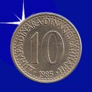 "10 DINARA 1985 Jugoslavije"