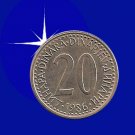 "20 DINARA 1986 Jugoslavija"