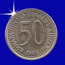 "50 DINARA 1988 Jugoslavije"