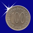 "100 DINARA 1988 Jugoslavije"