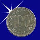 "100 DINARA 1987 Jugoslavije"