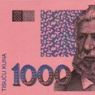 1000 KUNA UNC.