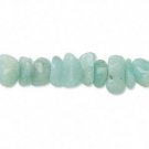amazonite (natural), small to extra-large chip,16 in