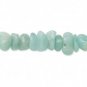 amazonite (natural), small to extra-large chip,16 in