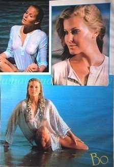 Bo Derek / Paul Michael Glaser clipping pinup 1980 : 80s5