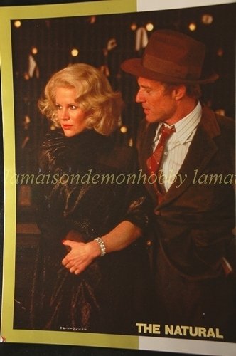 Kim Basinger, Robert Redford THE NATURAL / Brooke Shields clipping pinup 1984 : 84s7