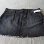 Women Cut Off Mini Denim Jeans Skirt CutOff Blueberry Short Women Clothing Size 4