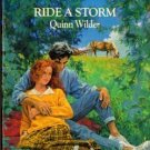 Ride a Storm by Quinn Wilder Harlequin Romance Book Novel 0373032587