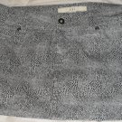 DNM Short Mini Skirt Black and Grey Women Clothing Medium Size M