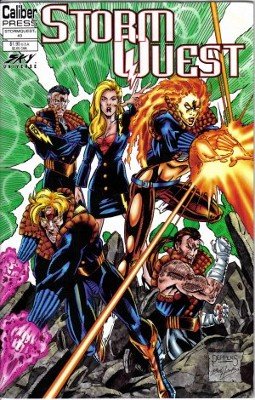 Storm Quest 3, Bob Hickey, Gary Reed, Joe Martin Caliber  / Very Good