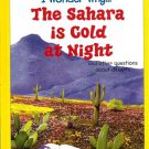 I Wonder Why The Sahara Is Cold At Night by Jackie Gaff Hardcover 0753457644 
