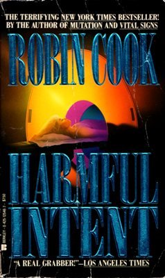 Harmful Intent by Robin Cook Suspense Book Novel Paperback 0425125467 