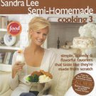 Sandra Lee Semi-Homemade Cooking 3 Cookbook Book 0696238144 