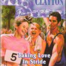 Taking Love In Stride by Donna Clayton Silhouette Romance Book Novel 0373471580