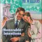 Honorable Intentions by Judith McWilliams Silhouette Romance Book Novel 0373471823