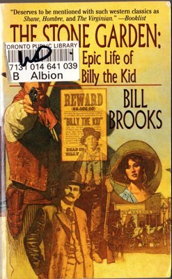 The Stone Garden by Bill Brooks Life Of Billy The Kid Ex-Library Book 0812570057 