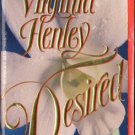 Desired by Virginia Henley Fiction Historical Romance Book Novel 0440217032 