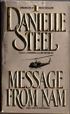 Message From Nam by Danielle Steel Romance Fiction Fantasy Novel Book 0440209412 