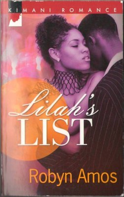 Lilah's List by Robyn Amos Kimani Romance Book Contemporary Novel 0373860498