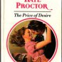 The Price Of Desire by Kate Proctor Harlequin Presents Ex-Library Book 0373115261