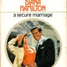 A Secure Marriage by Diana Hamilton Harlequin Presents Romance Book Novel 0373112483