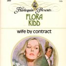 Wife by contract by Flora Kidd Harlequin Presents Romance Book Novel 0373104006