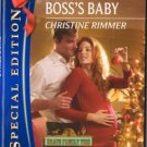 Expecting The Boss's Baby by Christine Rimmer Silhouette Special Edition 0373655592