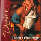Thorn's Challenge by Brenda Jackson Silhouette Desire Romance Novel Book  Red Cover